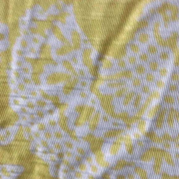 NWT LANE BRYANT SWING COLLECTION WOMENS SIZE 22/24 YELLOW WHITE DESIGN - Picture 8 of 12